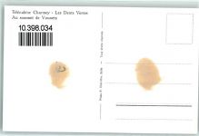 1637 Charmey Gruyère Gebrauchsspuren Telecabine Wandergruppe am Rasten