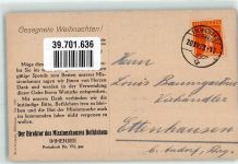 6405 Immensee 1923 Gebrauchsspuren Maria und Josef mit Kind Missionshaus Bethlehem Weihnachten