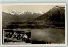 3624 Goldiwil Thun Gebrauchsspuren Hotel Pension Blümlisalp Alpenkette