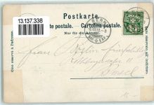 3000 Bern Berne 1899 Gebrauchsspuren Eidgen. Sängerfest