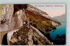 3658 Beatenbucht Merligen 1913 - Thunersee Merligenstrasse Morgenrot
