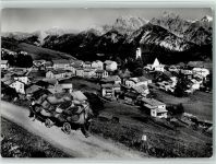 7551 Ftan - Ansicht m. Fuhrwerk