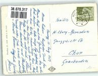 8536 Hüttwilen 1959 Gebrauchsspuren