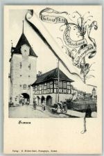 6210 Sursee Foto AK Schützenhaus Unteres Tor Schützengraben