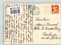 7457 Bivio 1932 Foto AK Stalla Oberhalbstein