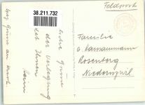 7083 Lantsch/Lenz Foto AK Feldpost