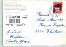 8717 Benken SG Foto AK Gasthaus zur Kapelle