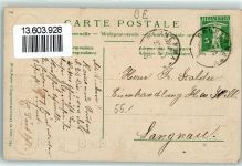 3454 Sumiswald 1910 Prägedruck Passepartout Wappen Verlag guggenheim 7425