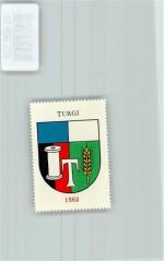 5300 Turgi - Vignette Wappen Kaffee Hag ca 1920-1940