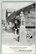 6463 Bürglen UR - Wilhelm Tell Statue Chocolat Klaus