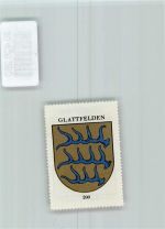 8192 Glattfelden - Vignette Wappen Kaffee Hag ca 1920-1940 Geweih