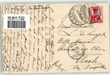 7180 Disentis Mustér 1909 - Kirche Moriz Maggi Ilanz