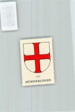 8596 Münsterlingen - Vignette Wappen Kaffee Hag ca 1920-1940