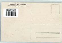 3999 Oberwald Gebrauchsspuren mit Gerenthal
