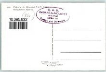 Obergabelhorn - Cabane du Mountet C.A.S. Stempel C.A.S. Cabane du Mountet s Zinal Section des Diablerets