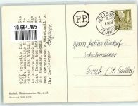 8344 Bäretswil Künstlerkarte Bruder-Klausen-Kirche Zeichnung sign. Gauon