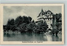 6318 Walchwil 1919 - Kurhaus am Zugersee AK