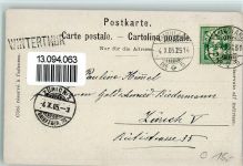 8314 Kyburg 1905 Künstlerkarte Schloss - Federzeichung AK