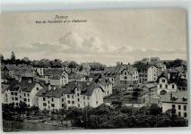 2034 Peseux 1909 - Rue de Neuchatel et le Chatelard