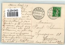 2034 Peseux 1909 - Rue de Neuchatel et le Chatelard