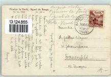 Signal-de-Bougy Foto AK Pension La Foret