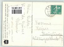 9326 Horn 1961 Foto AK Fliegeraufnahme Fabrik Oel und Fettwerke Huileries Sais