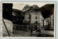 3961 St-Luc - Kreuz Mann mit beladenem Pferd