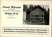 9200 Gossau SG Foto AK Fabrik Ernst Nicolet Sägerei