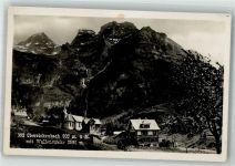 6387 Oberrickenbach Foto AK Gasthaus Pension zur Post