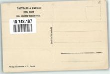 6387 Oberrickenbach Foto AK Gasthaus Pension zur Post