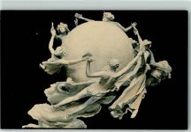 3000 Bern Berne - Weltpostverein Denkmal Erdkugel mit den 5 Weltteilen