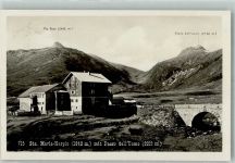 Schenadüi 1923 Foto AK St. Maria-Hospiz Feldpost Motor-Kanonen-Batterie 86