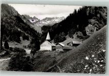 7315 Vättis 1952 Foto AK St. Martin im Calfeisental Kapelle