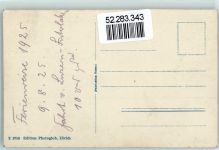 Brünig Station Brünnigbahn Bahnhof Schweiz 1925 Foto AK