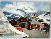 3952 Susten 1973 Foto AK Susten Hospiz Auto Winter