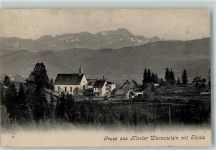 9052 Niederteufen 1913 - Kirche Kloster Wonnenstein