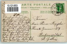 8000 Zürich 1909 Lithographie / Prägedruck Telldenkmal St. Jakob-Denkmal Nationaldenkmal in Genf Winkelrieddenkmal