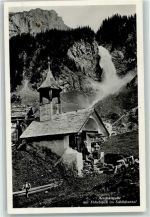 6465 Unterschächen - Stäubifall Schächenfall Aeschikapelle