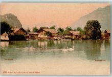 3624 Goldiwil Thun - Chalets Schwäne auf dem Brienzersee