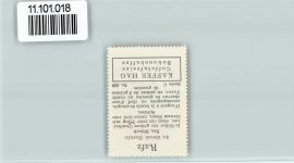 8197 Rafz - Vignette Wappen Kaffee Hag ca 1920-1940 Rafz