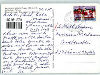 7077 Valbella - Luftseilbahn Rothorn Blick auf Parpan Churwalden Calanda