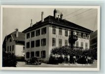 1636 Broc Foto AK Verlag GS Societe Graphique Nr. 7063, Hotel de ville, Automobil vor dem Haus, gute Erhaltung AK