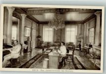 1236 Cartigny Foto AK Schloss Cartigny Arbeitszimmer des Dieners