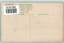 AK mit Stoff Prägedruck AK