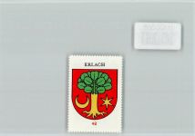 3235 Erlach - Vignette Wappen Kaffee Hag ca 1920-1940