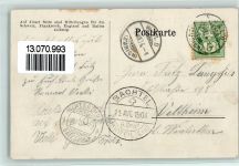 8340 Hinwil 1904 - Bachtel Kulm , Aussichtsturm, gute Erhaltung AK