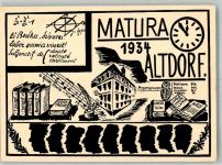 8243 Altdorf SH 1934 Foto AK Studentika