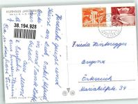 9108 Gonten 1958 Foto AK Hotel Kurhaus Jakobsbad