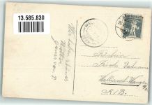 2075 Thielle 1919 Foto AK Hotel de Verger Bahnpost Zug 50