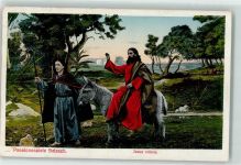 2545 Selzach 1903 - Pssionsspiele Jesus auf Maultier reitend